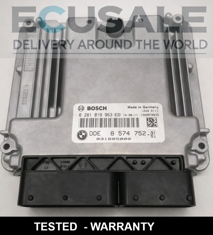 Centralina motore BMW 0281019963 BOSCH DDE 8574752