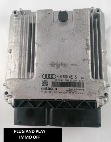 0281014407 4L0910401S centralina do motor Bosch EDC16CP34 Audi Q7 3.0 TDI