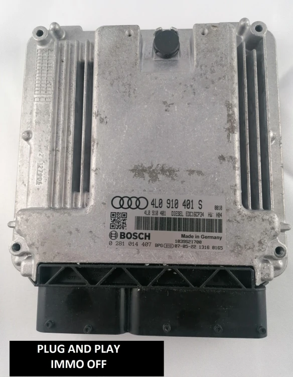 0281014407 4L0910401S sterownik silnika Bosch EDC16CP34 Audi Q7 3.0 TDI
