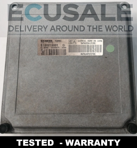 S120215001G 9655613180 Centralita de la caja de cambios Citroen Peugeot SIM82 Continental