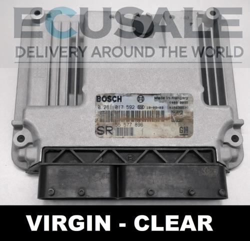 steuergerät 55577896 0281017592 SAAB 9-3 1.9 TTiD Bosch VIRGIN ECU