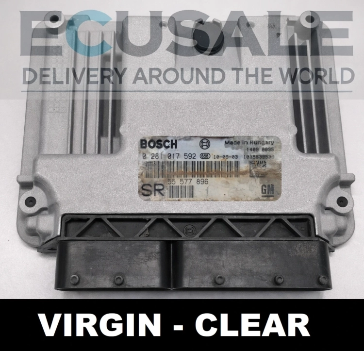 ECU Engine 55577896 0281017592 SAAB 9-3 1.9 TTiD Bosch VIRGIN ECU