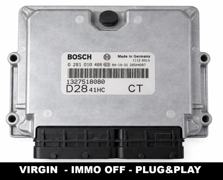 1327518080 0281010486 sterownik silnika Bosch Fiat Ducato 2.8 JTD