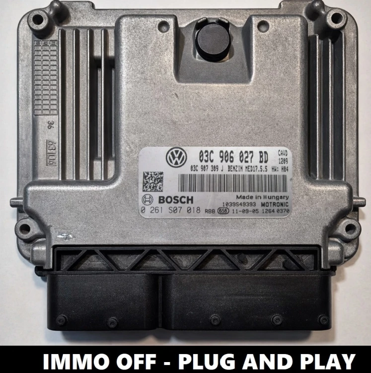 03C906027BD 0261S07018 centralina motore Bosch VW / Seat / Skoda 1.4 TSI