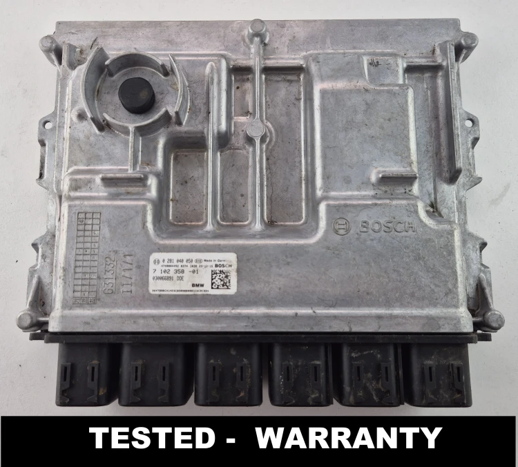 7102358 0281040050 engine control unit BMW 3.0 Diesel DDE7102358 X5 G05 / X6 G06
