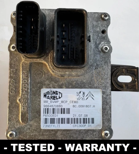 9664870880 BC0091807H sterownik skrzyni biegów Citroën C4 Picasso