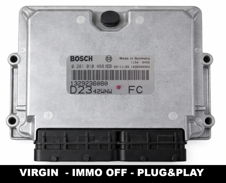 1329236080 0281010488 sterownik silnika Bosch Fiat Ducato 2.3 JTD