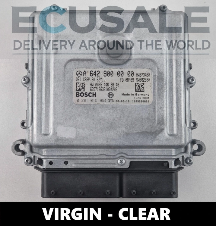 ECU Engine controller A6429000000 0281015954 Mercedes GL X164 3.0 CDI OM642 VIRGIN