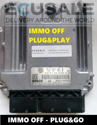 Centralita Bosch 0281012773 7L0907401B VW Touareg IMMO OFF