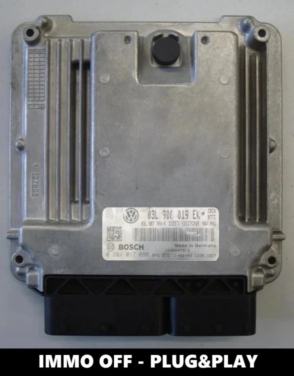 03L906019EK 0281017698 engine ECU Bosch VW Amarok 2.0 TDI