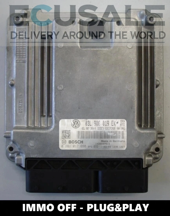 ECU Engine controller 03L906019EK VW Amarok 2.0 TDI IMMO OFF