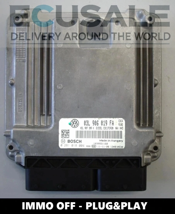 ECU 03L906019FA 0281018004 Amarok 2.0 TDI