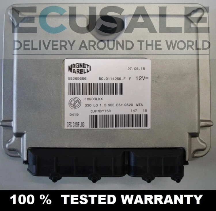 Centralita de caja de cambios 55269666 CFC319F03 Fiat 500 – módulo comprobado con garantía