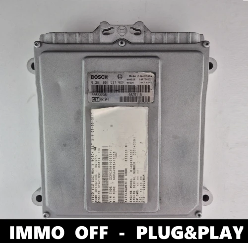 Centralina motore 0281001537 500332361 Iveco Daily 2.8 IMMO OFF Plug and Play – unità testata