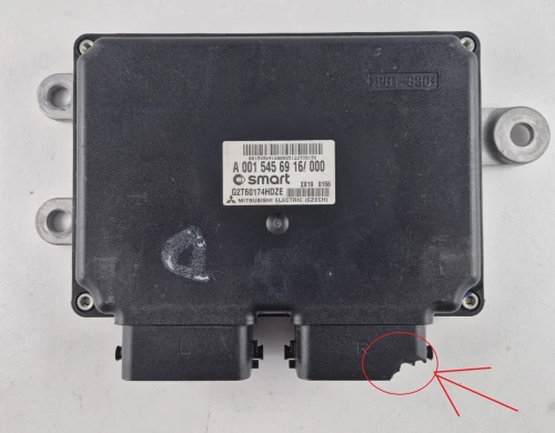 A0015456916 G2T60174HDZE centralina da caixa de velocidades Smart fortwo 451
