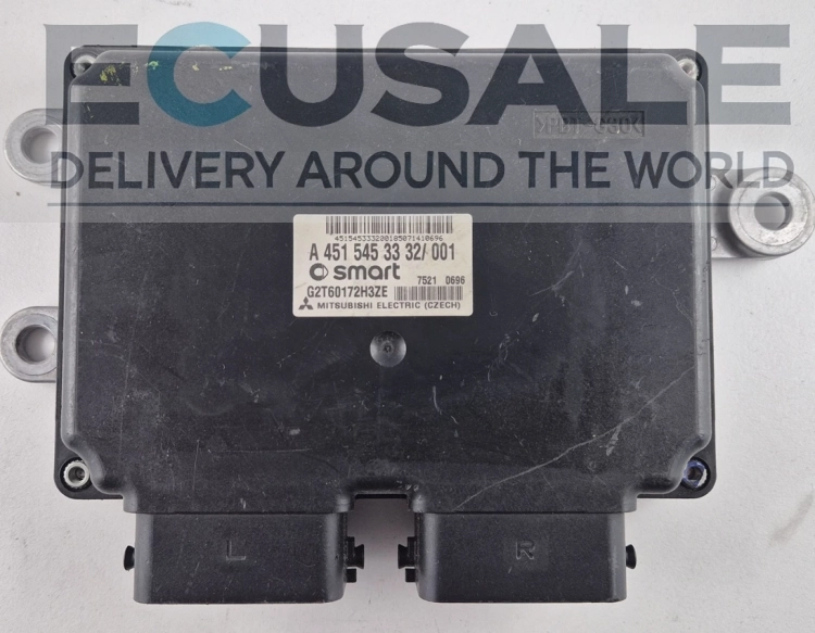 A4515453332 Centralita de la caja de cambios Smart Fortwo 451 TCU G2T60172H3ZE