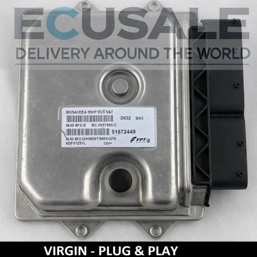 51872449 Centralina motore Lancia Musa 1.9 JTD MJD8F2.I2 VIRGIN
