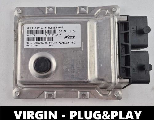 52045260 9GF.T6 Fiat 500 1.2 8V engine control unit