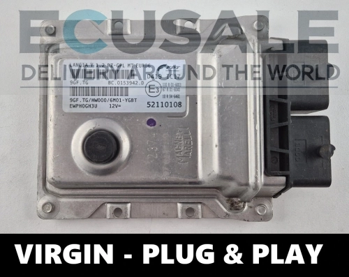 52110108 9GF.TG Centralina do motor Lancia Ypsilon 1.2 8V Euro 6 VIRGIN Plug and Play