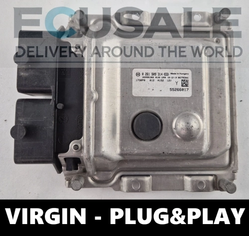 55266017 0261S09314 ECU Fiat Doblo 1.4 ECU Engine controller VIRGIN