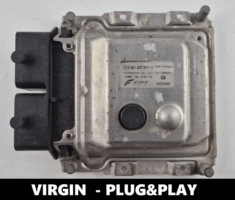 55253697 0261S07817 Bosch engine control unit Fiat 500L 1.4