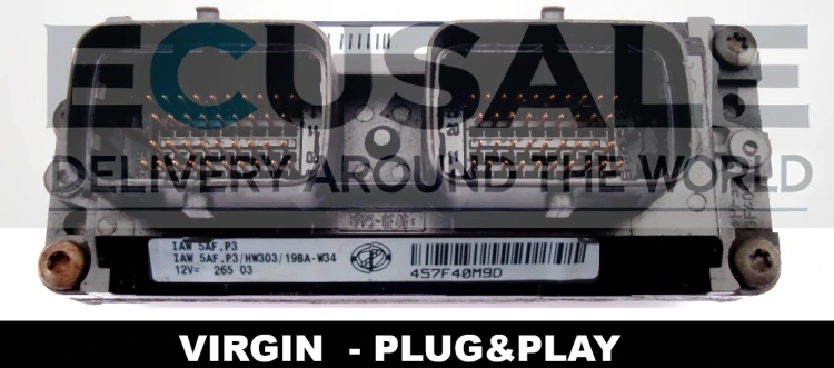 55187377 IAW5AF.P3 sterownik silnika FIAT Punto 1.2 8V Plug &amp; Play