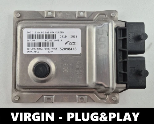 52098476 9GF.D4 centralina motore Fiat 500 1.2