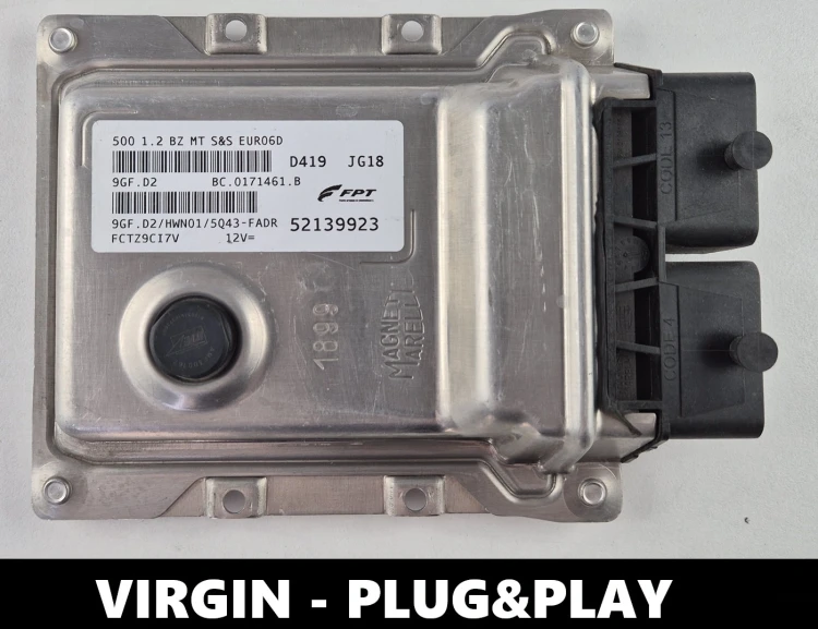 52139923 9GF.D2 sterownik silnika Fiat 500 1.2