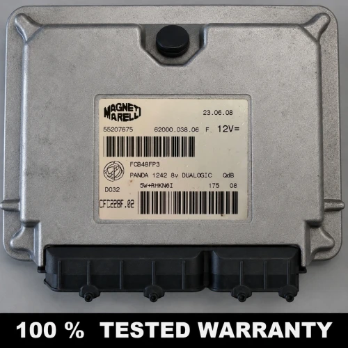 55207675 CFC228F.02 centralina da caixa de velocidades Fiat Panda 1.2