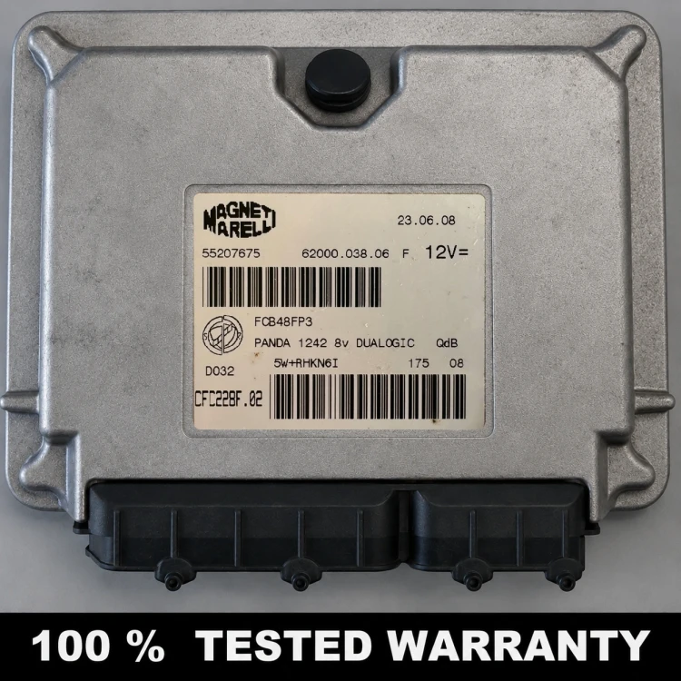 55207675 CFC228F.02 centralina da caixa de velocidades Fiat Panda 1.2
