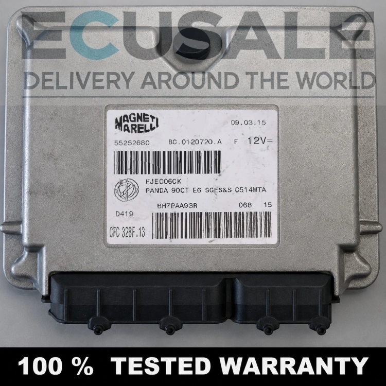 55252680 CFC328.F13 TCU Transmission Gearbox Controller Fiat Panda 0.9 TwinAir Dualogic Magneti Marelli