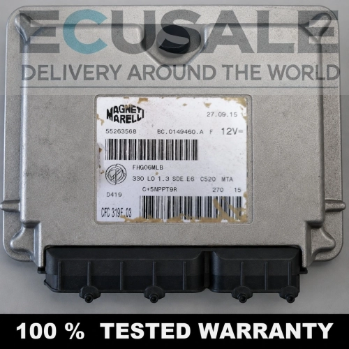 TCU Transmission Gearbox Controller Fiat 500 Dualogic 55263568 CFC319F.03 Magneti Marelli