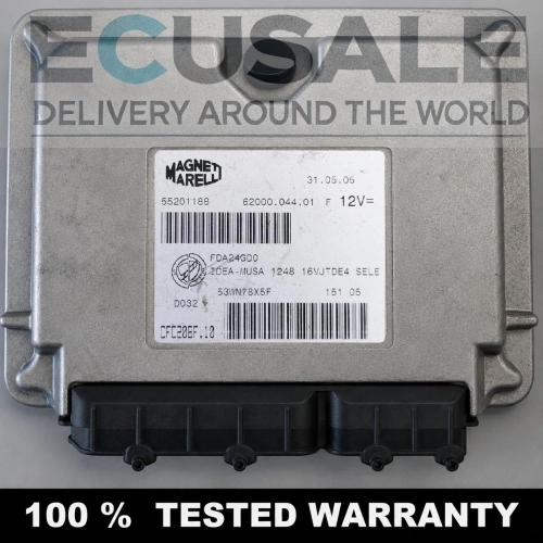 Centralita de la caja de cambios Fiat Idea Lancia Musa 55201188 CFC208F.10 Magneti Marelli