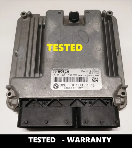 8583152 0281031391 sterownik silnika BMW 3.0 Diesel DDE8583152 X5 F15
