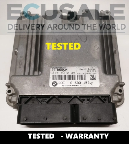 Centralina motore BMW X5 F15 3.0D DDE8583152 Bosch 0281031391 N57 ECU
