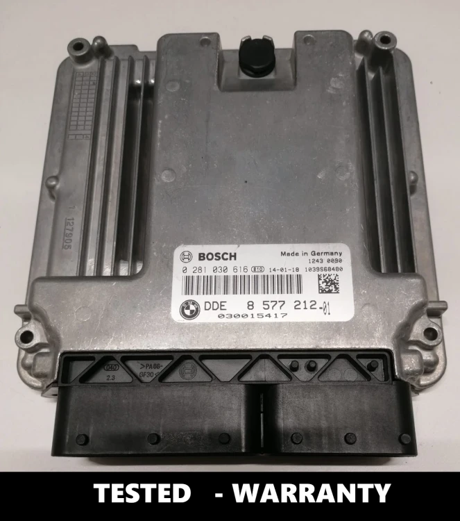 8577212 0281030616 centralina do motor BMW 3.0 Diesel DDE8577212 F10 / F11 / X5 F15