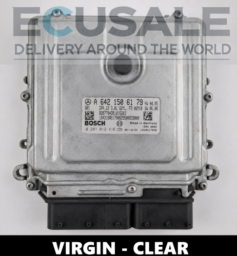 Sterownik silnika Mercedes A6421506179 Bosch 0281012416 CR4.12 OM642 3.0 CDI VIRGIN