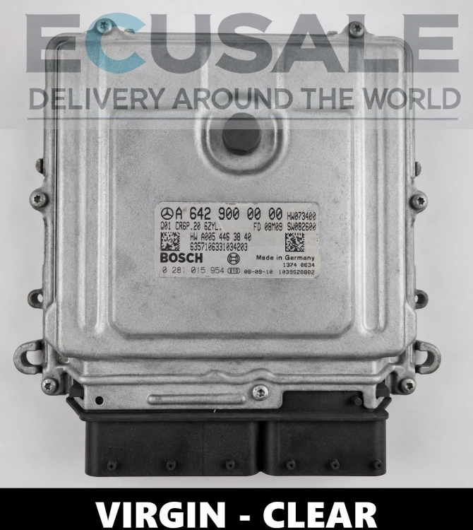 Centralina do motor A6429000000 0281015954 Mercedes GL X164 3.0 CDI OM642 VIRGIN