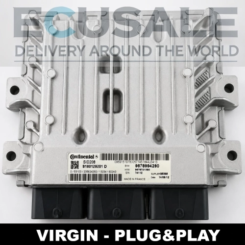 Centralina del Motore ecu SID208 S180129201D DUCATO JUMPER BOXER 9678994280