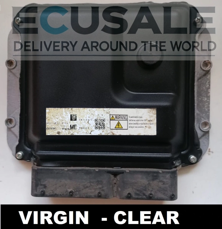 98113170 ME Virgin Centralina do motor Opel Astra H Zafira B 1.7 CDTI recondicionado ECU