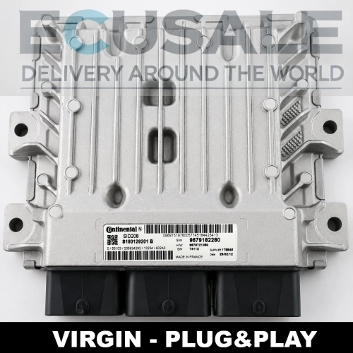 Centralita de Motor ecu SID208 S180129201B DUCATO JUMPER BOXER 9679182280