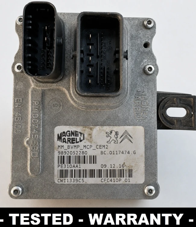 9892052280 CFC410P.01 centralina da caixa de velocidades Peugeot Partner