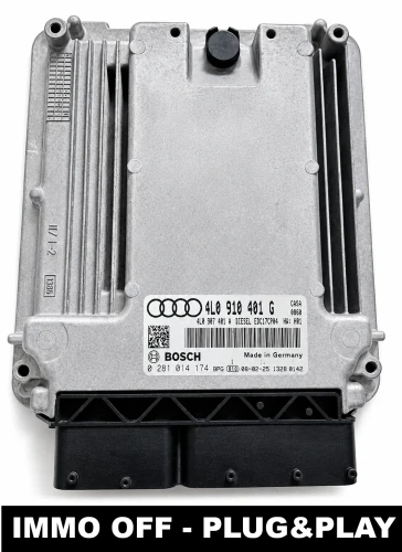 4L0910401G 0281014174 centralina Audi Q7 3.0 TDI – IMMO OFF Plug and Play