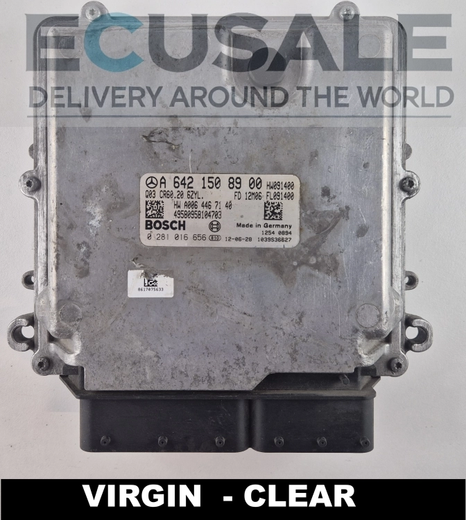 A6421508900 0281016656 ECU engine controller Mercedes 3.0 CDI OM642 VIRGIN Bosch ECU
