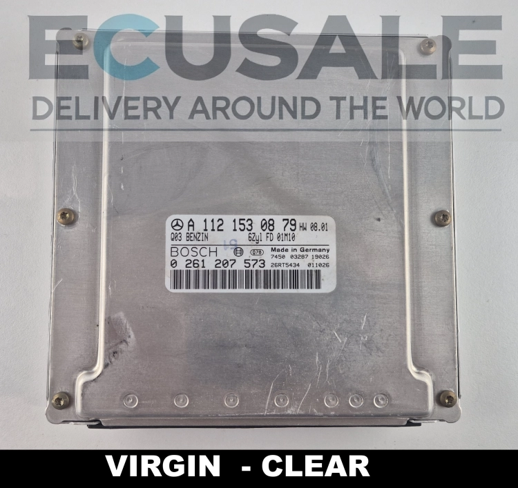 0261207573 A1121530879 Centralina do motor Mercedes CLK ML SLK 3.2 V6 M112 VIRGIN