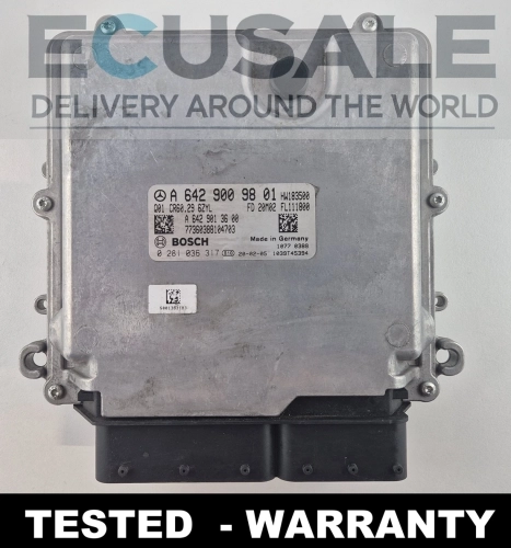 A6429009801 0281036317 Motorsteuergerät Mercedes 3.0 CDI OM642 CR6.29 Bosch ECU