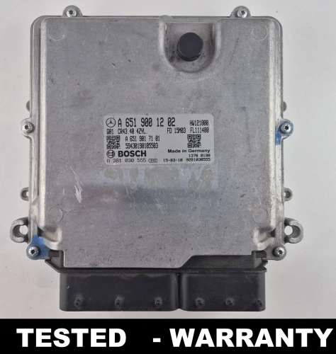A6519001202 0281030555 sterownik silnika Mercedes-Benz 2.2 CDI OM651 ML W166 250 CDI / GLE 250d
