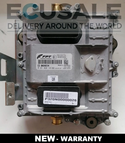Zdjęcie ECU Iveco EDC7UC31 – oryginalny komputer 504388754 Bosch 0281020146 z ciężarówki Stralis