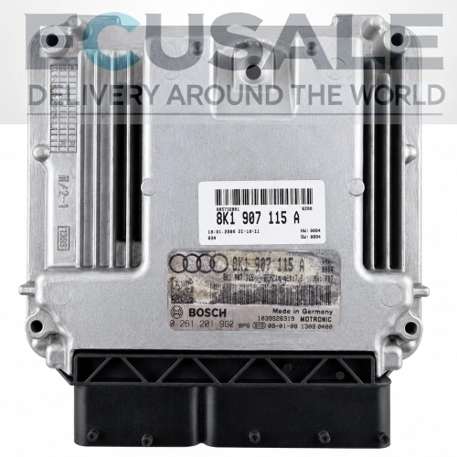 8K1907115A 0261201960 Motorsteuergerät Audi A4 B8 1.8 TFSI Bosch MED17.5 ECU