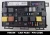 123268306 LQ VIRGIN Caja de Fusibles UEC Opel Astra H Zafira B  PIN CODE CAR PASS